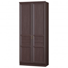 Шкаф для одежды 2-дверный Лира №56 Дуб нортон темный в Александровском - alexsandrovskoe.mebel-74.com | фото