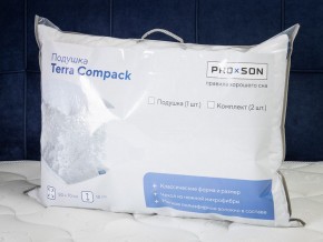 PROxSON Комплект подушек Terra Compack (Микрофибра Полотно) 50x70 в Александровском - alexsandrovskoe.mebel-74.com | фото