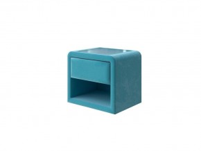 PROxSON Тумба Cube (Ткань: Велюр Shaggy Azure) 52x41 в Александровском - alexsandrovskoe.mebel-74.com | фото