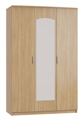 Шкаф 3-х дверный с зеркалом Шк210.1 МС Ирина в Александровском - alexsandrovskoe.mebel-74.com | фото