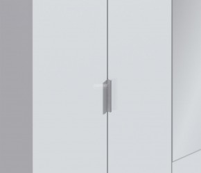 Шкаф 6-ти дверный Николь СБ-2593/1 (Белый) в Александровском - alexsandrovskoe.mebel-74.com | фото