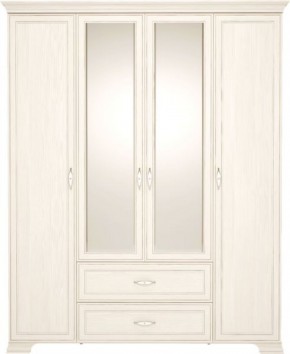 Шкаф для одежды 4-х дверный с зеркалом Венеция 2 бодега в Александровском - alexsandrovskoe.mebel-74.com | фото