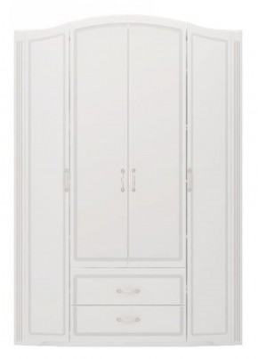 Шкаф для одежды 4-х дв.с ящиками Виктория 2  без зеркал в Александровском - alexsandrovskoe.mebel-74.com | фото