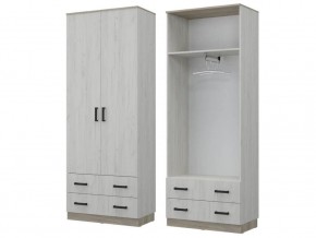 Шкаф «ЛОФТ» для одежды с 2-я ящиками в Александровском - alexsandrovskoe.mebel-74.com | фото