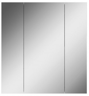 Шкаф-зеркало Норма 65 3 двери АЙСБЕРГ (DA1640HZ) в Александровском - alexsandrovskoe.mebel-74.com | фото
