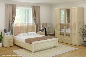 Спальня Карина композиция 4 (Ясень Асахи) в Александровском - alexsandrovskoe.mebel-74.com | фото