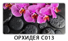 Стол раздвижной Трилогия с фотопечатью Орхидея R041 в Александровском - alexsandrovskoe.mebel-74.com | фото