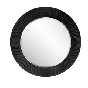 Зеркало круглое черный (РМ/02(S) в Александровском - alexsandrovskoe.mebel-74.com | фото